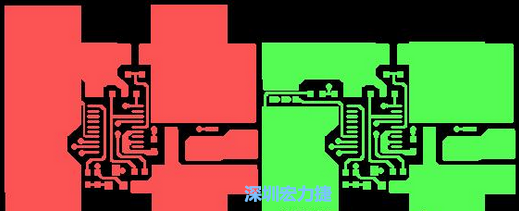 此操作可使文件中大部分的焊盤輸出后仍為焊盤，不會成為線性焊盤，并且不會產(chǎn)生像下圖一樣的短路情況