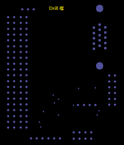 產(chǎn)生Drill File及 Map File 的Gerber 檔案，此會(huì)產(chǎn)生描述此PCB所用到的鉆孔的孔徑尺寸及鉆孔的座標(biāo)資訊。